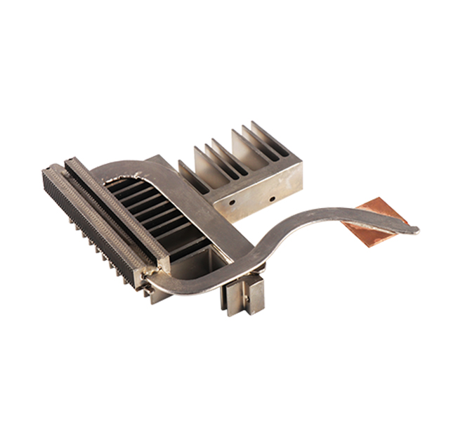 Customized heat pipe + fin combination radiator
