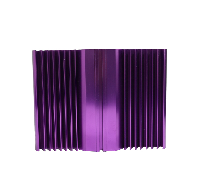 Aluminum alloy heat dissipation profile stamping parts