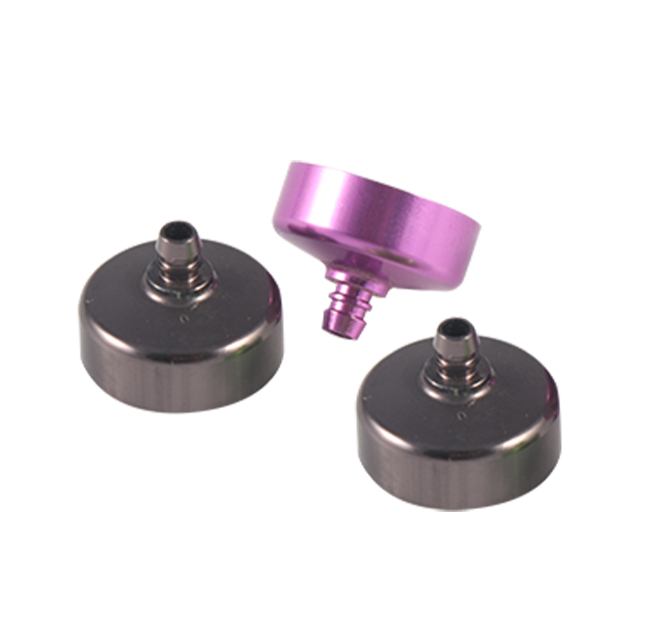 Metal disc interface accessories Optical Precision Parts 