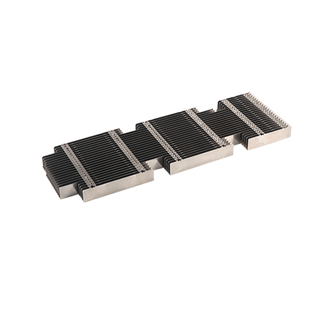 Multi-module combined aluminum fin heat sink