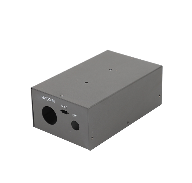 Gray metal electronic equipment housing stamping parts