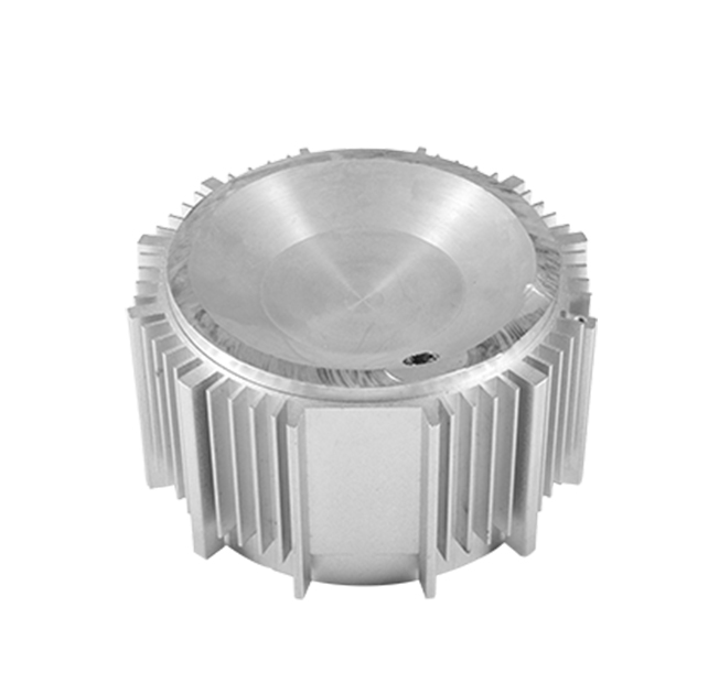 Aluminum cylindrical fin heat sink