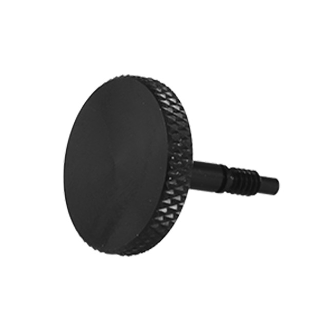 Black metal knob parts Bracket Parts