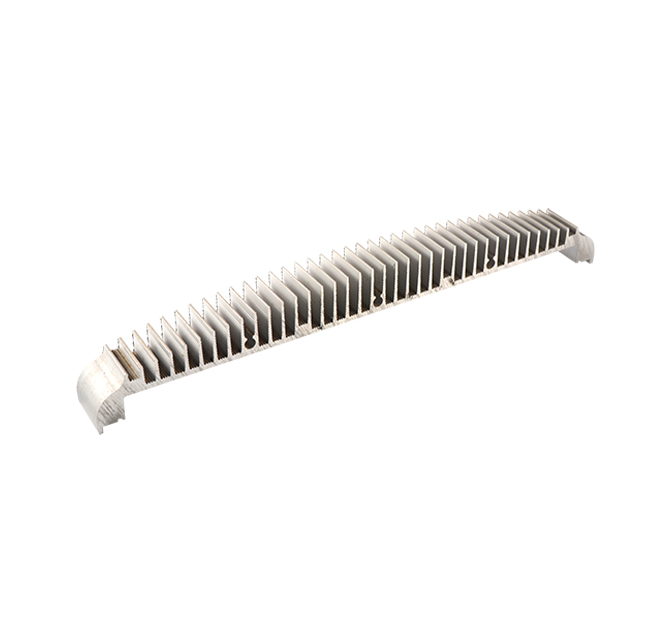 Universal aluminum long fin heat sink