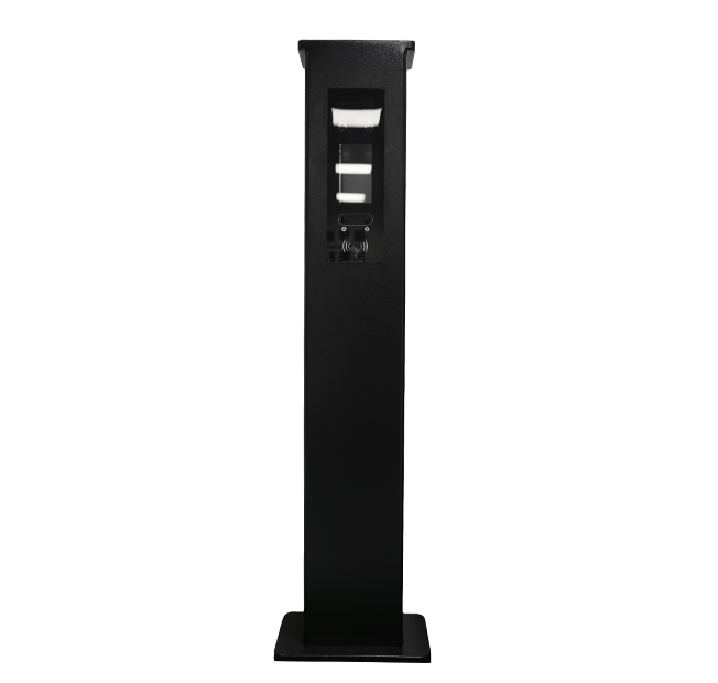 Sheet metal housing for vertical smart devices