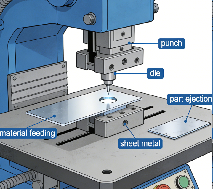Sheet Metal Punching Processing